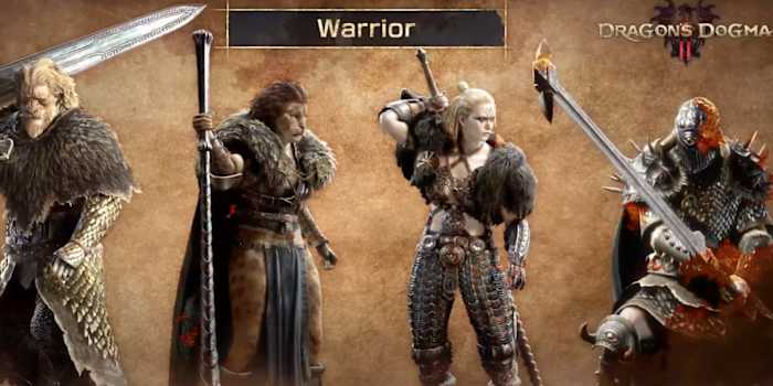 Warrior Dragon's Dogma 2